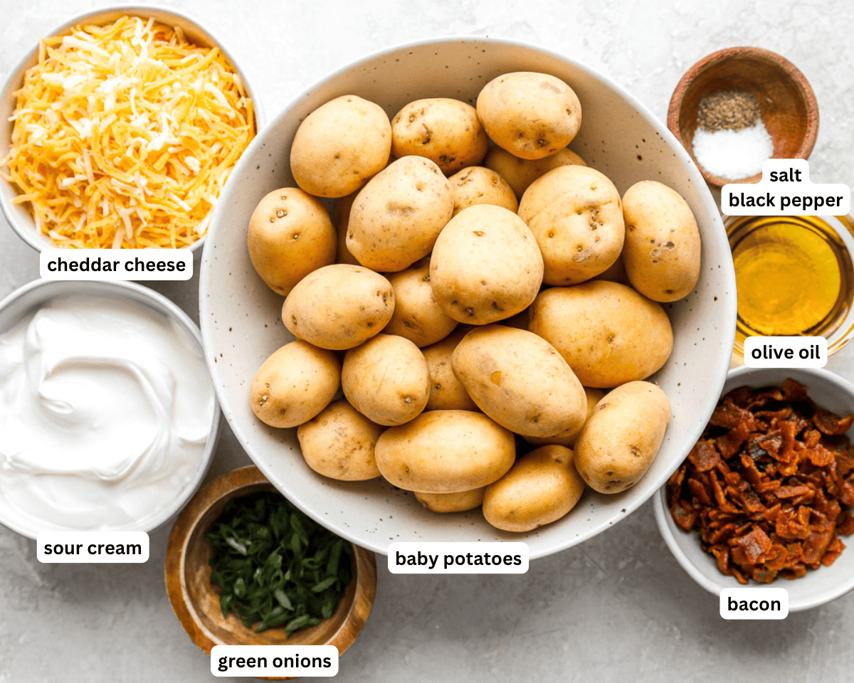 Potato skin bites ingredients