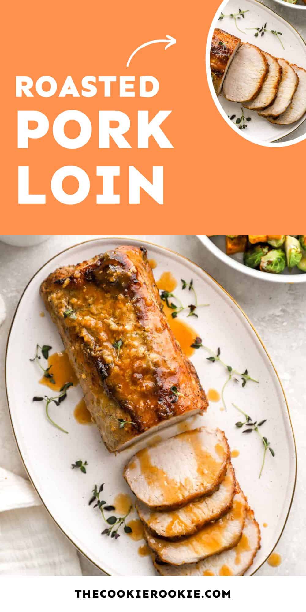 roasted pork loin pin image