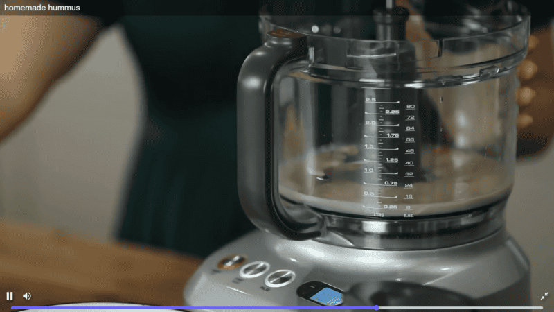 homemade hummus step-by-step