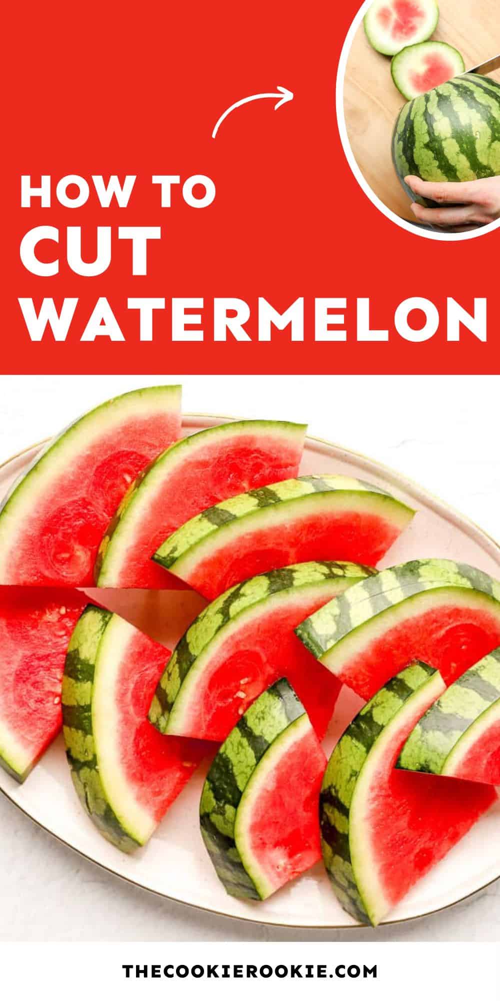 How to Cut Watermelon pin image