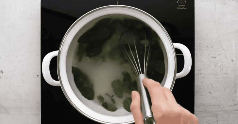 making a simple syrup