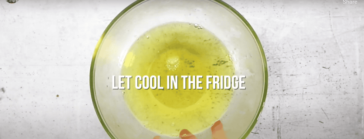 cool the simple syrup