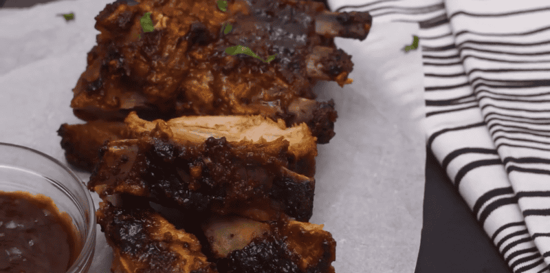 cooked bones ready to serve.