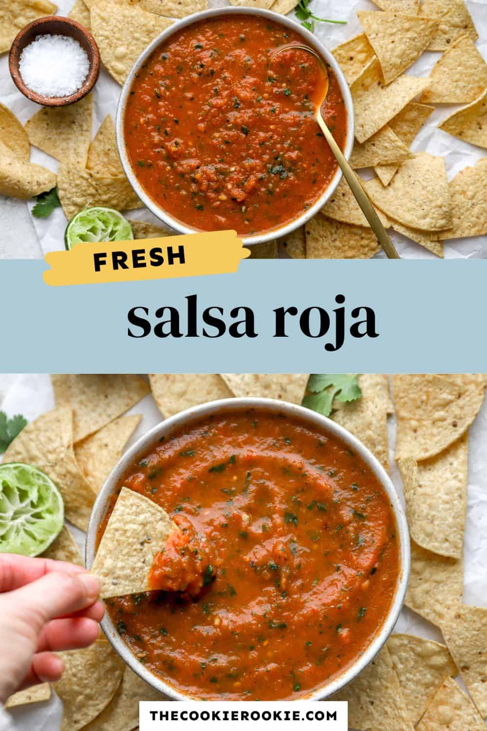 Salsa Roja pin image