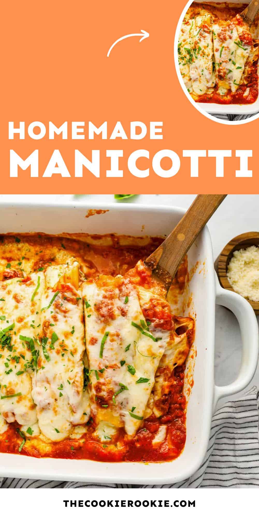 manicotti pin image