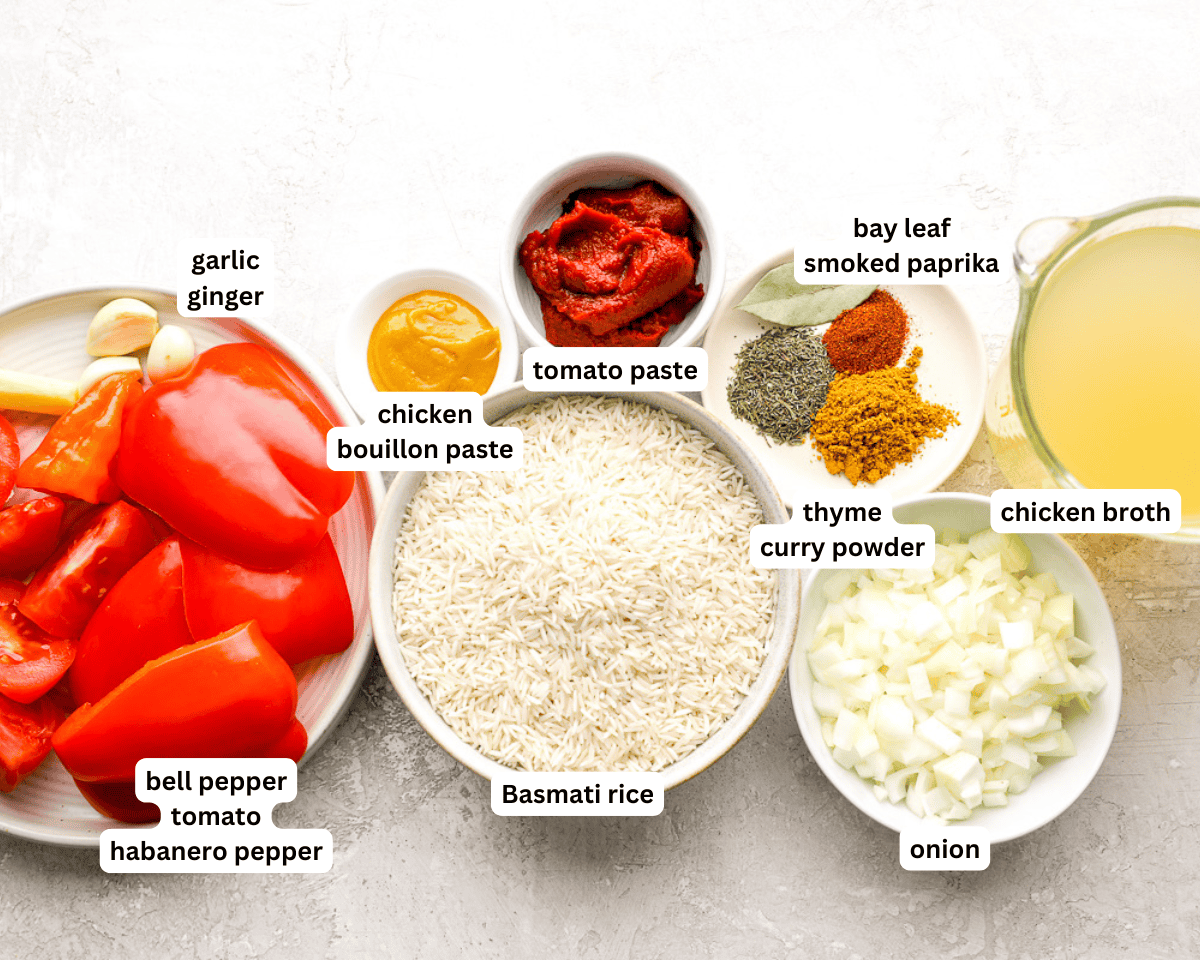 jollof rice ingredients