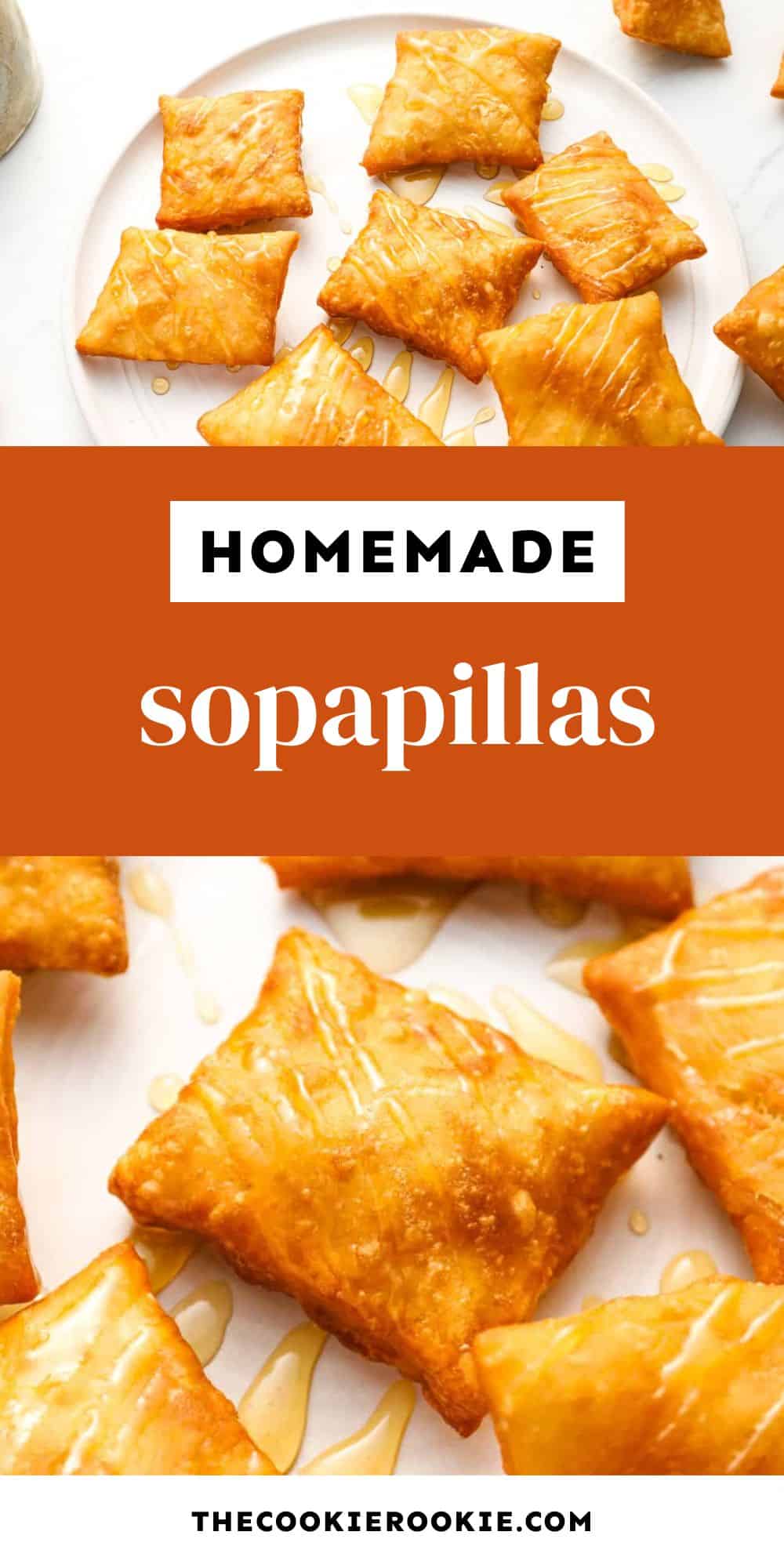 homemade sopapillas pin image