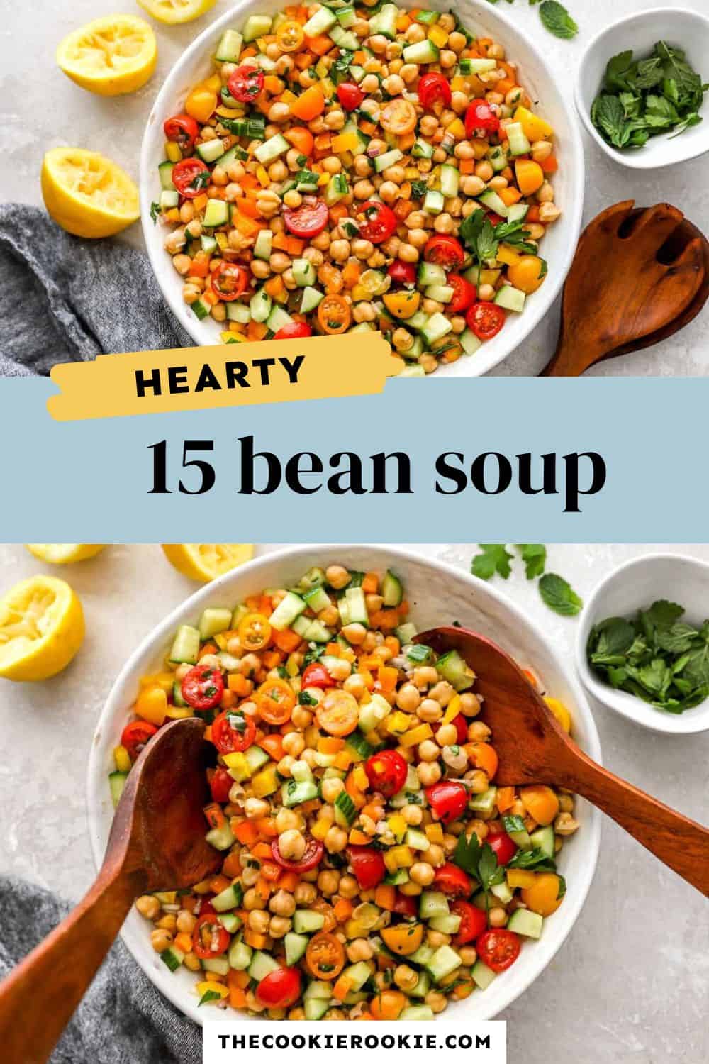 15 bean soup pin image