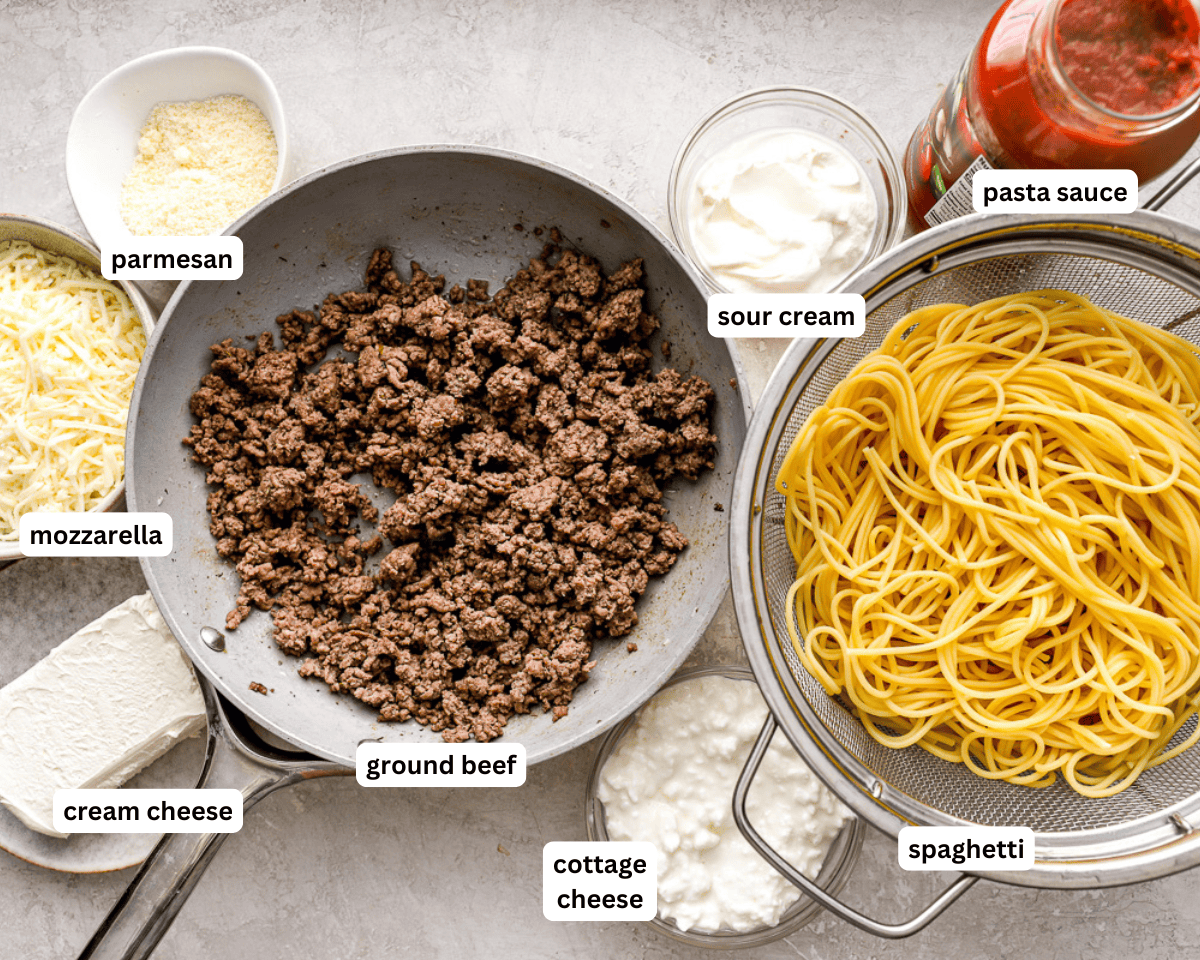 million dollar spaghetti ingredients