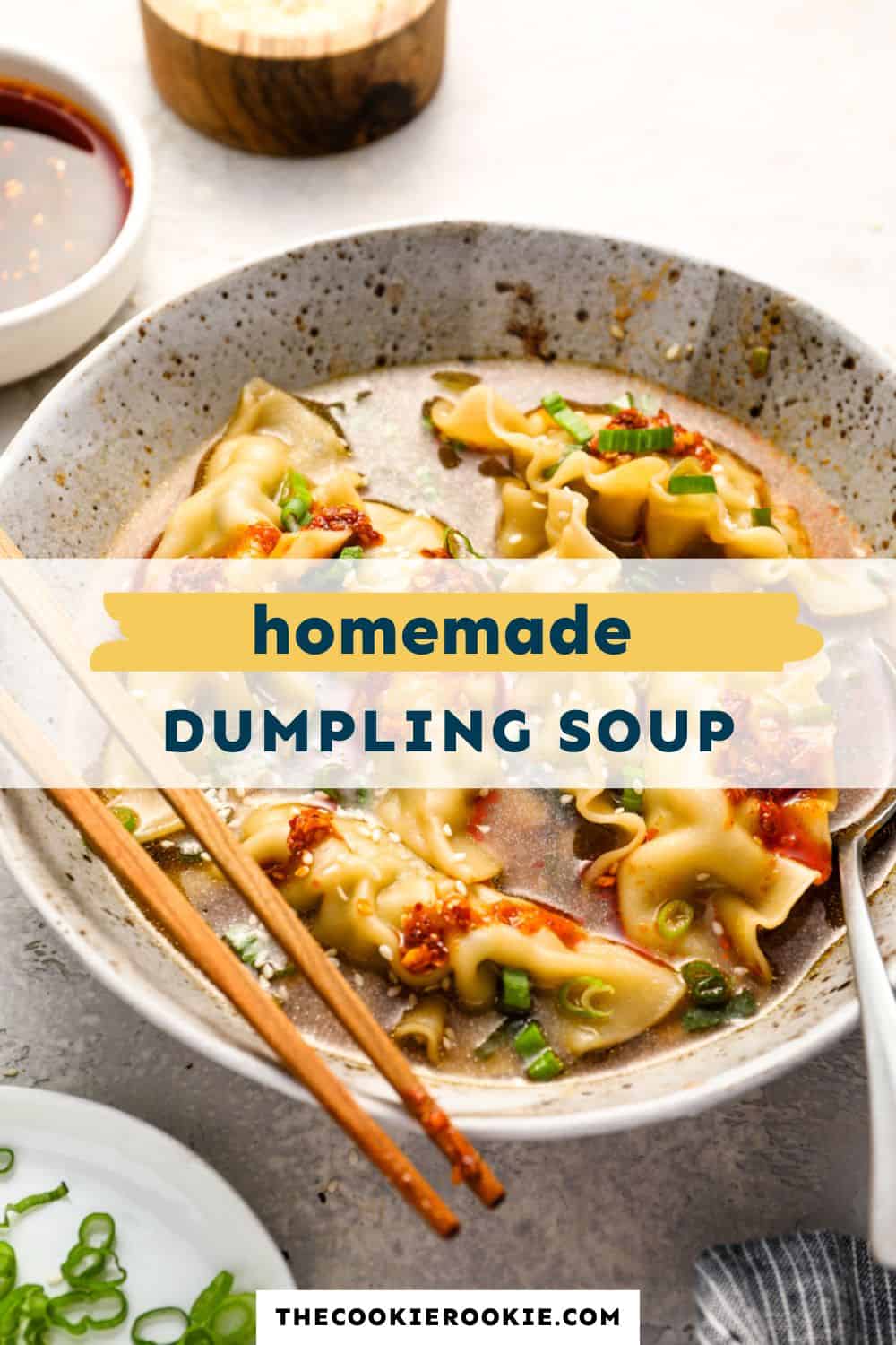 dumpling soup pin image