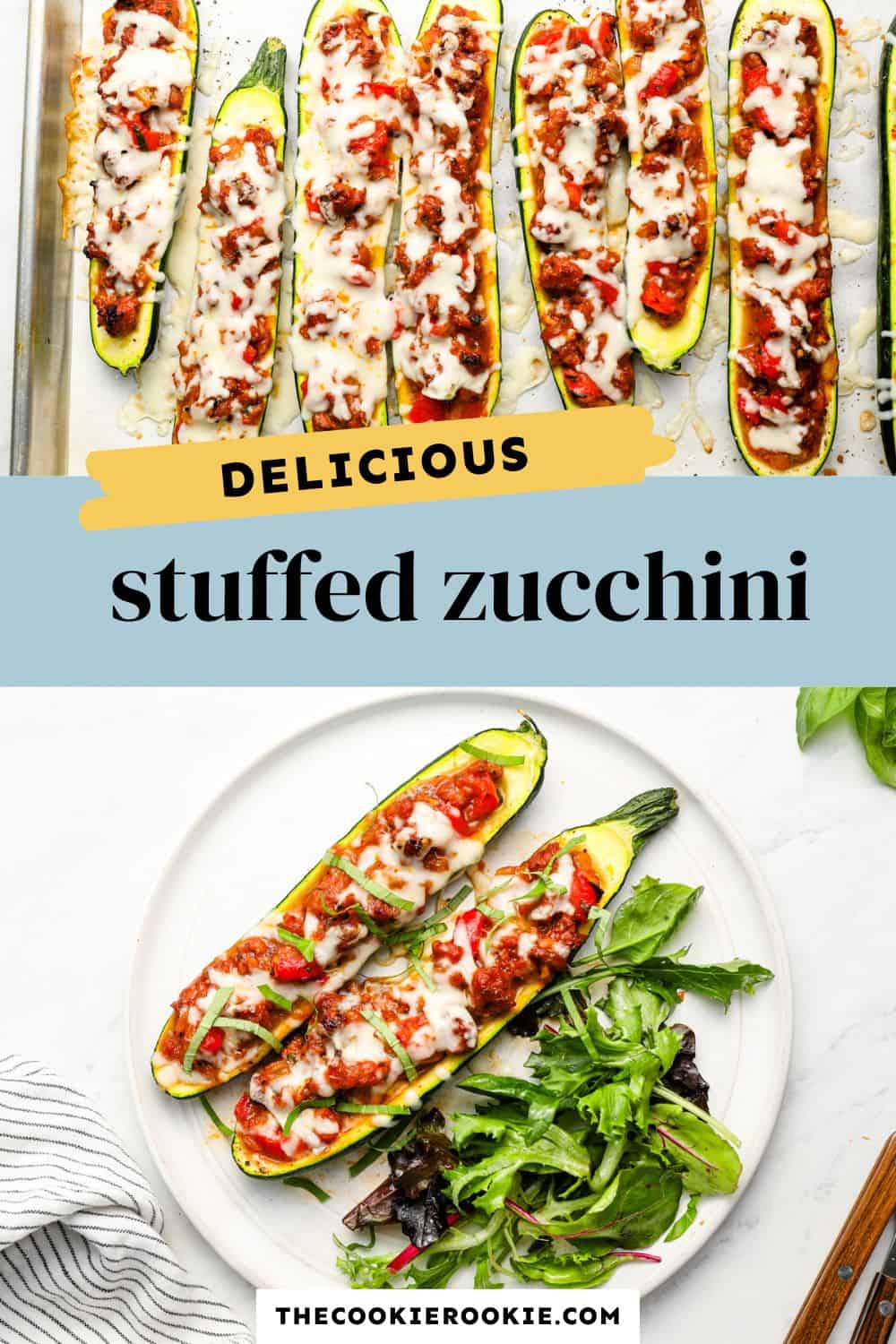 stuffed zucchini pin image