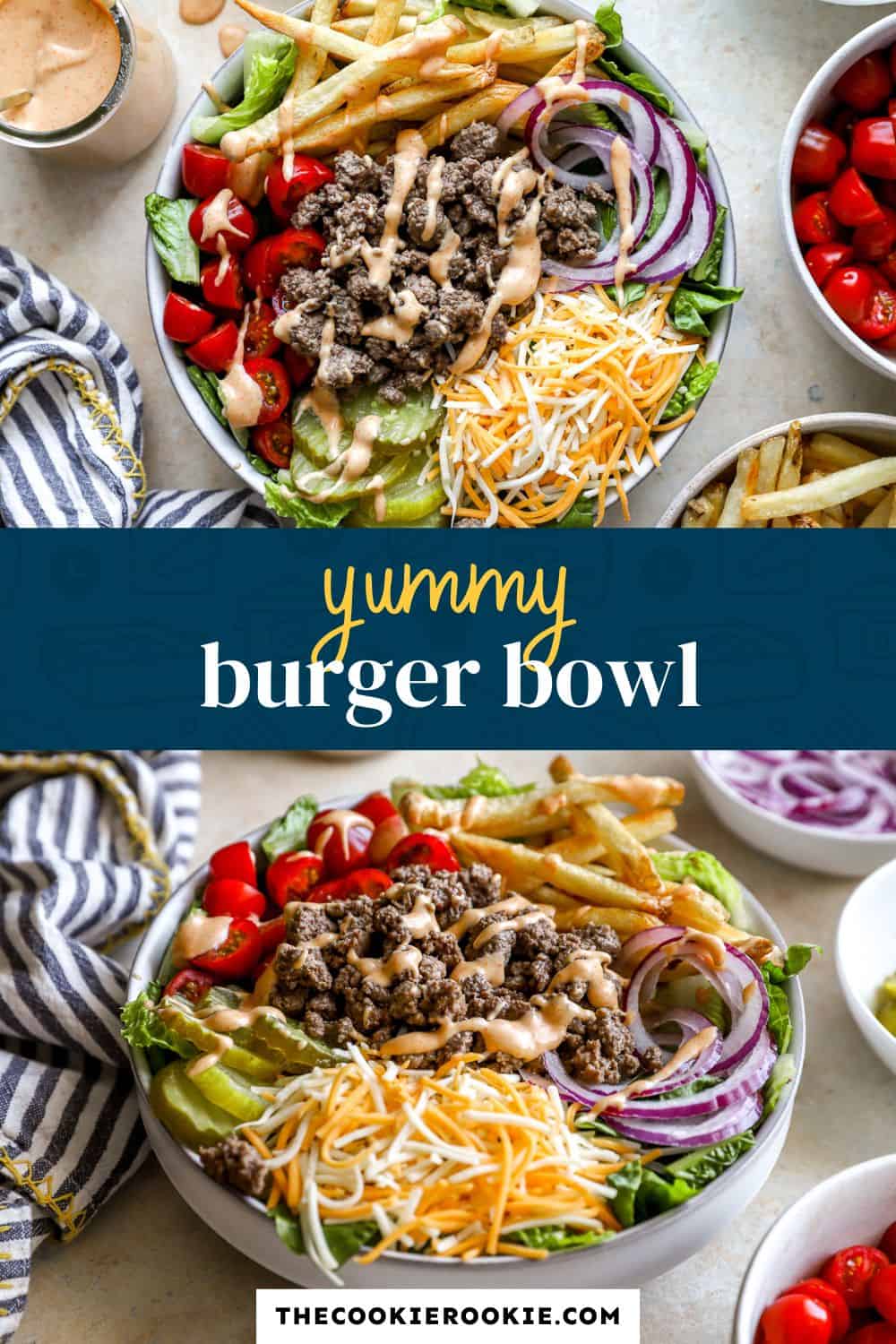 burger bowl pin image