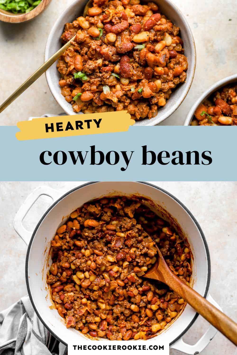 cowboy beans pin image