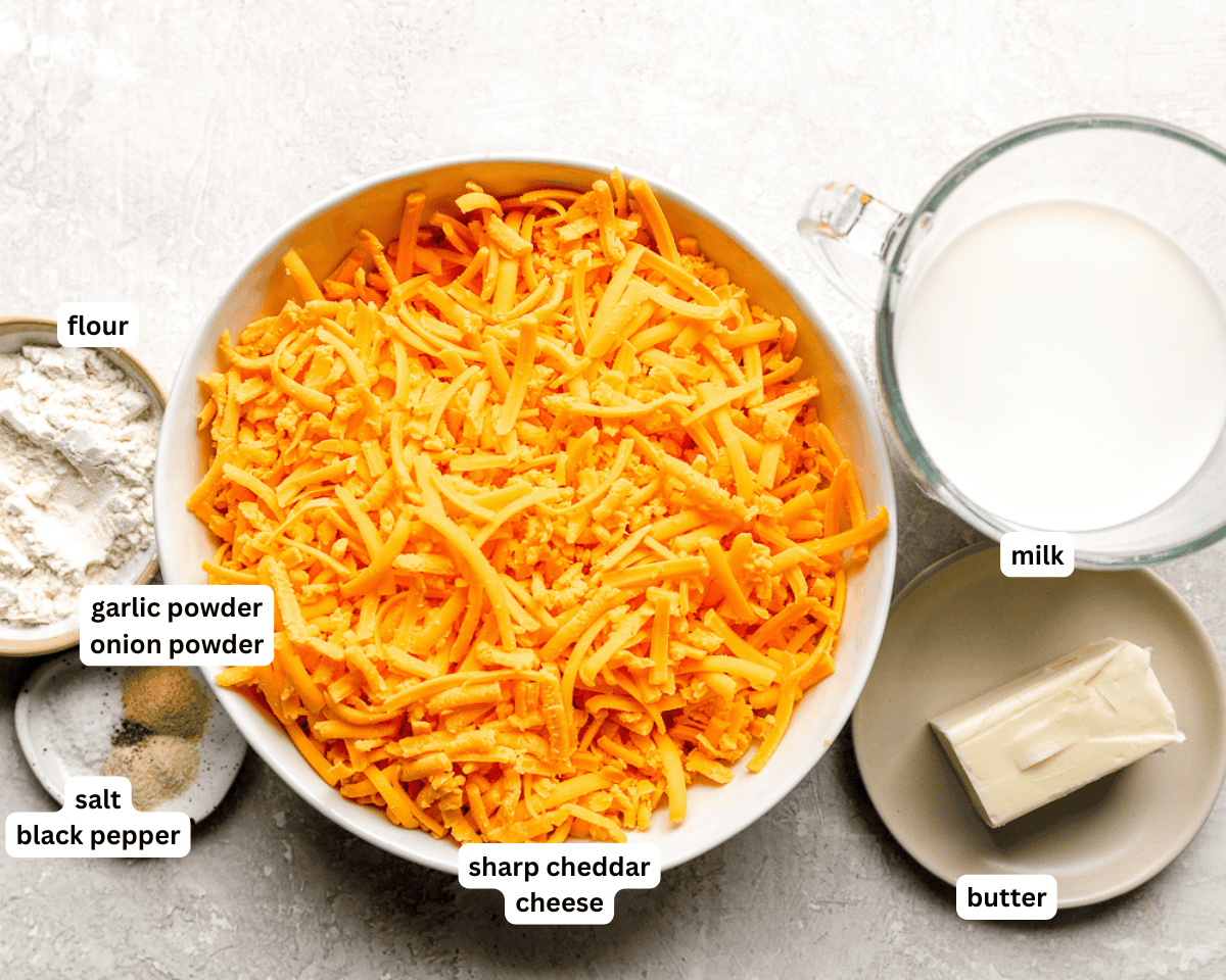 Cheese sauce for broccoli ingredients