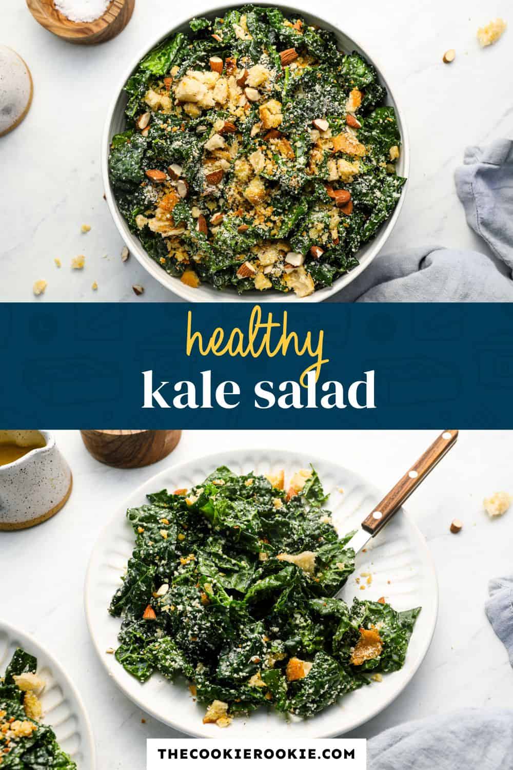 kale salad pin image