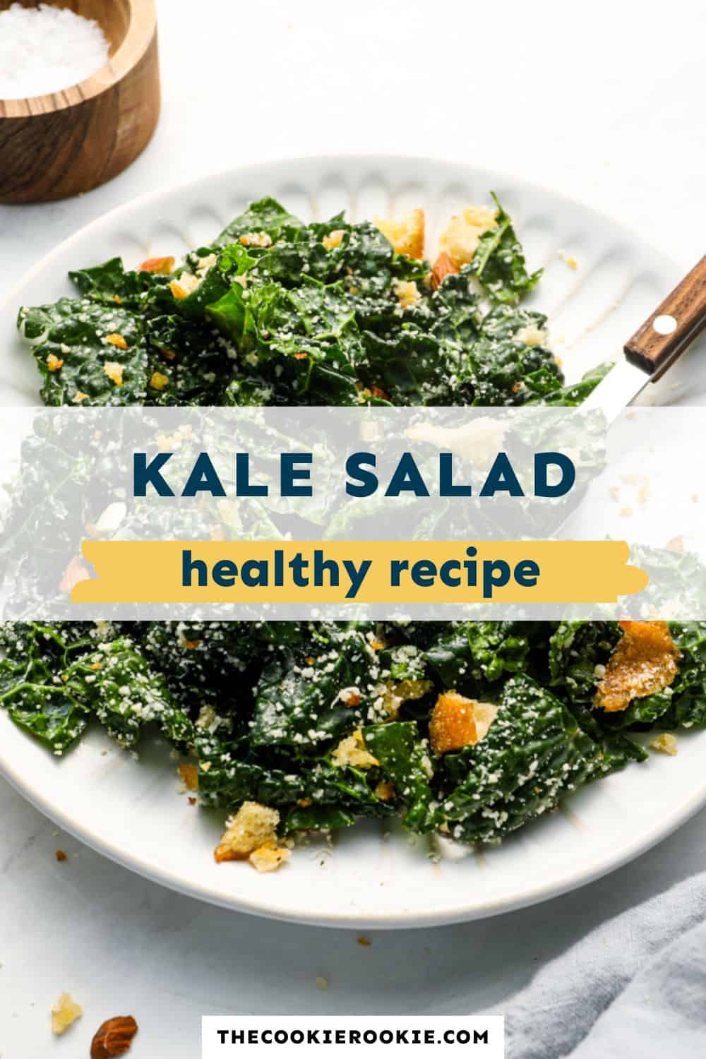 kale salad pin image
