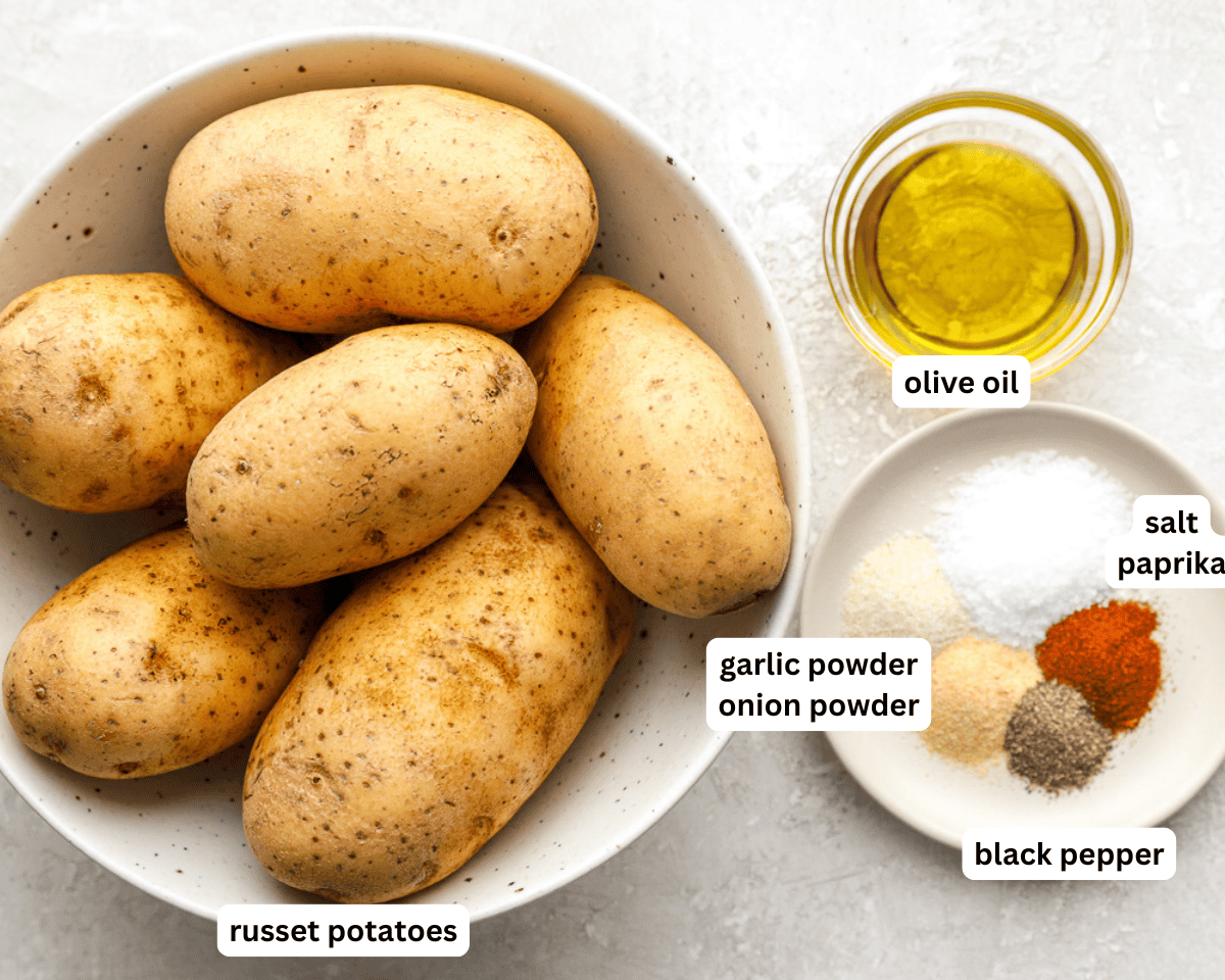 ingredients to make cottage fries