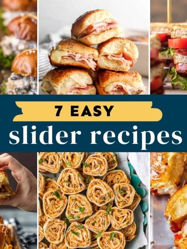 slider recipes collage