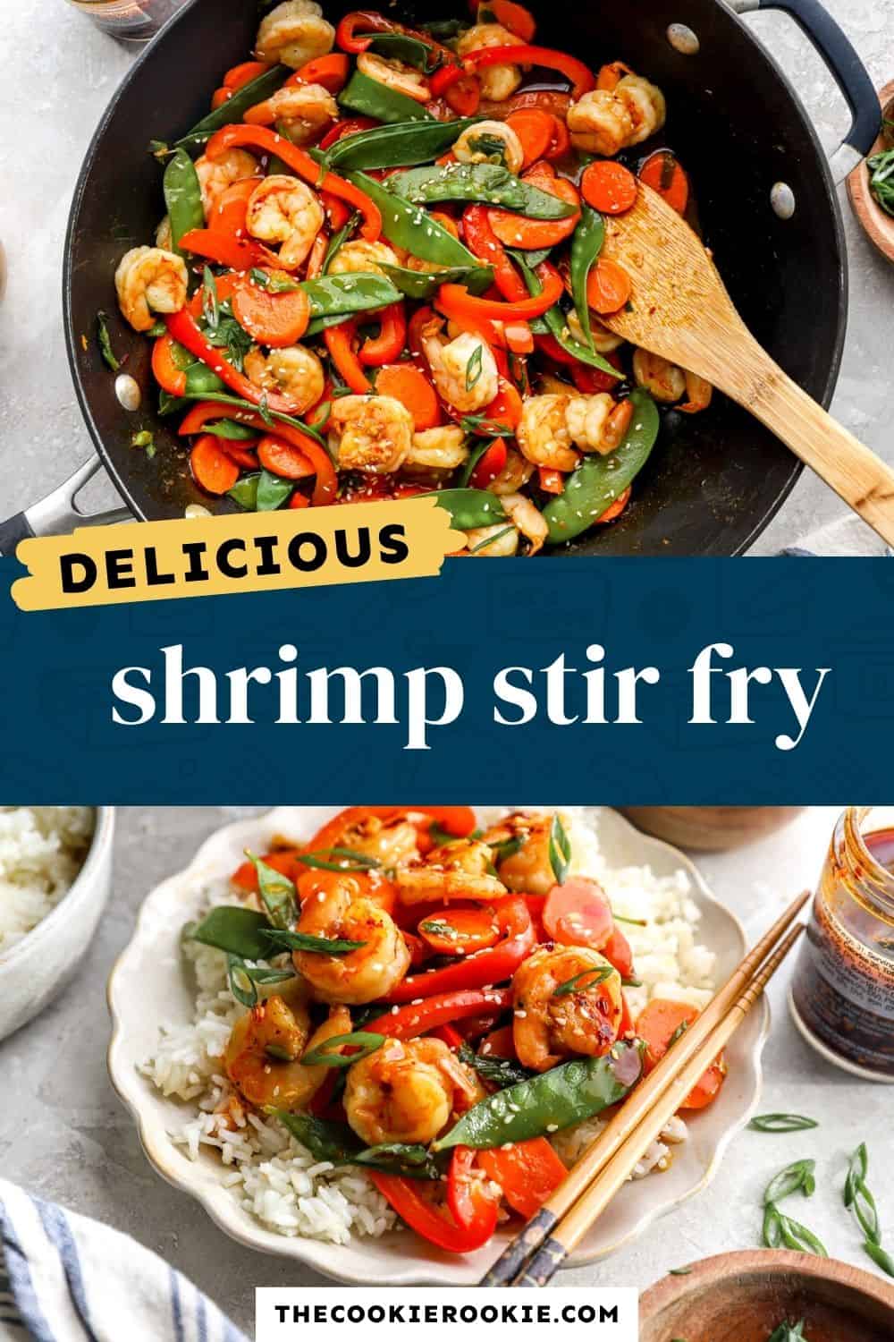 shrimp stir fry pin image