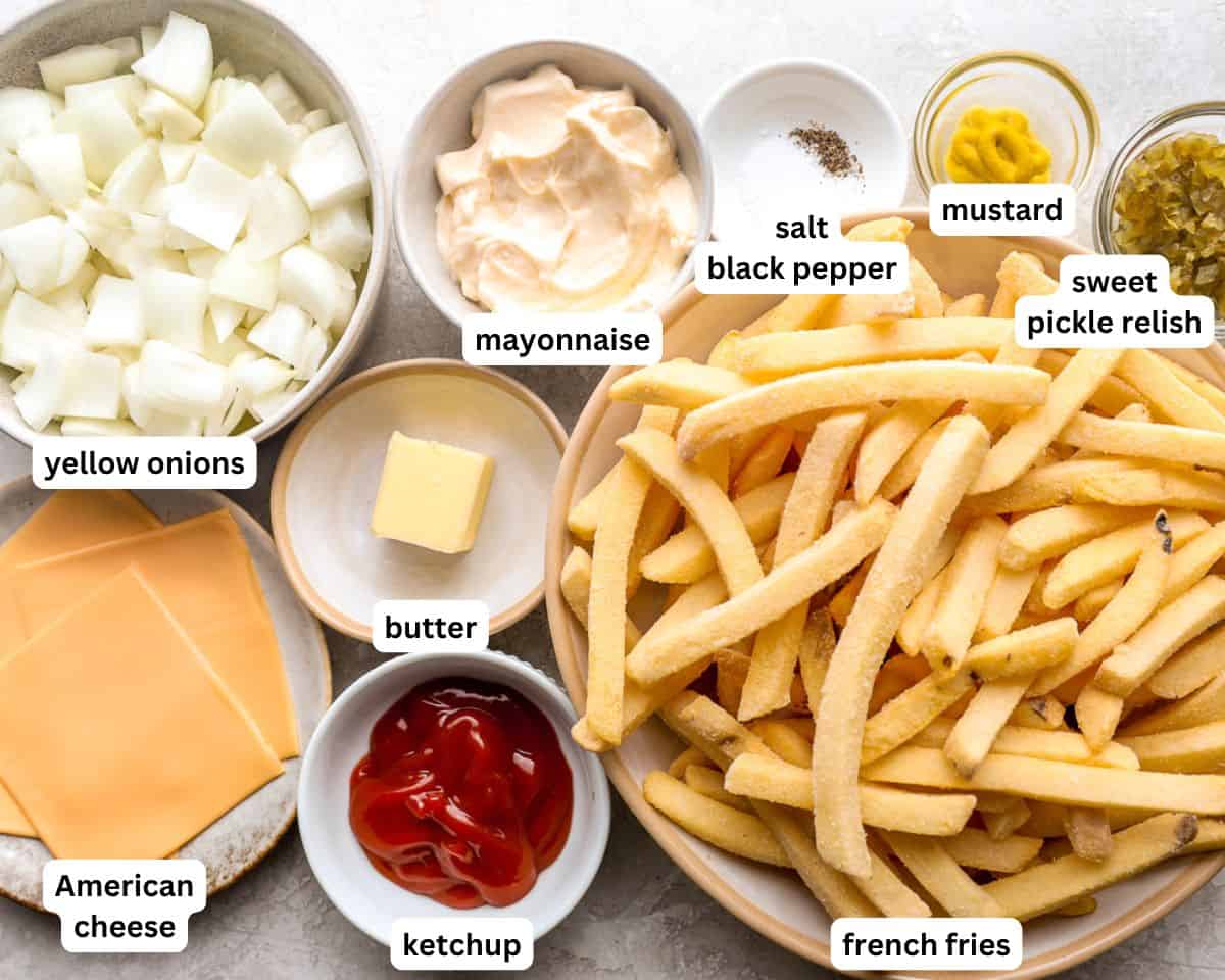 animal style fries ingredients