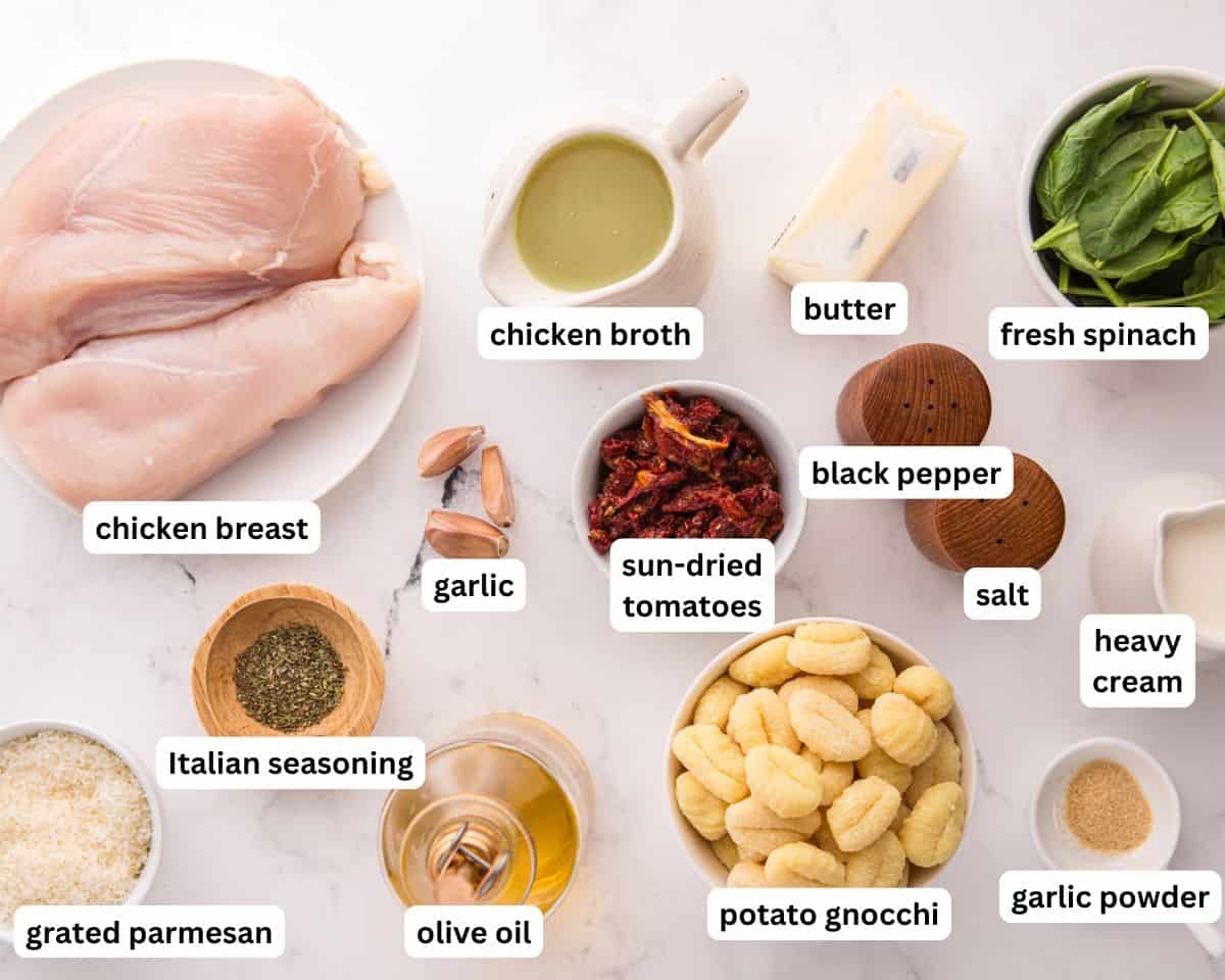 marry me chicken gnocchi ingredients