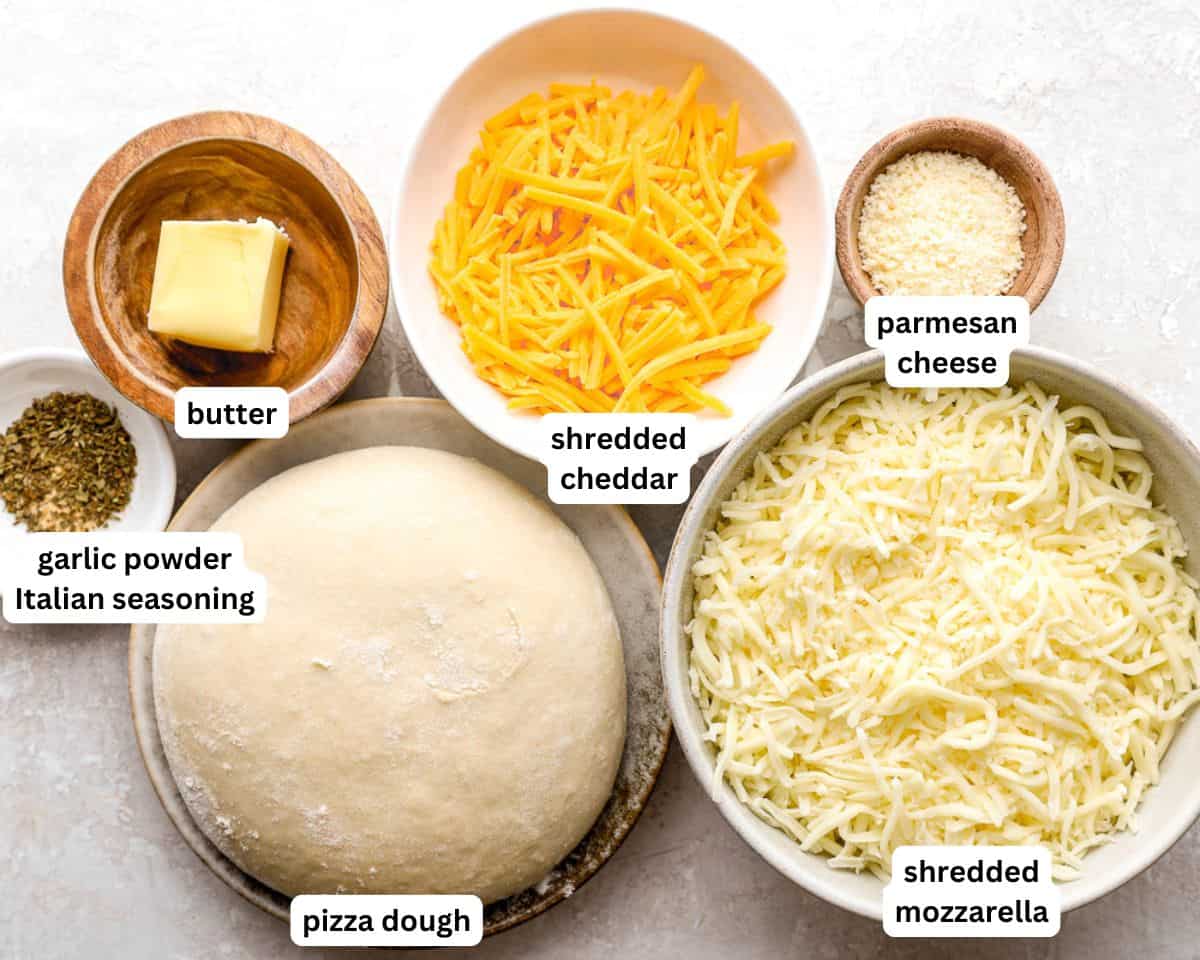 Domino's stuffed cheesy bread ingredients