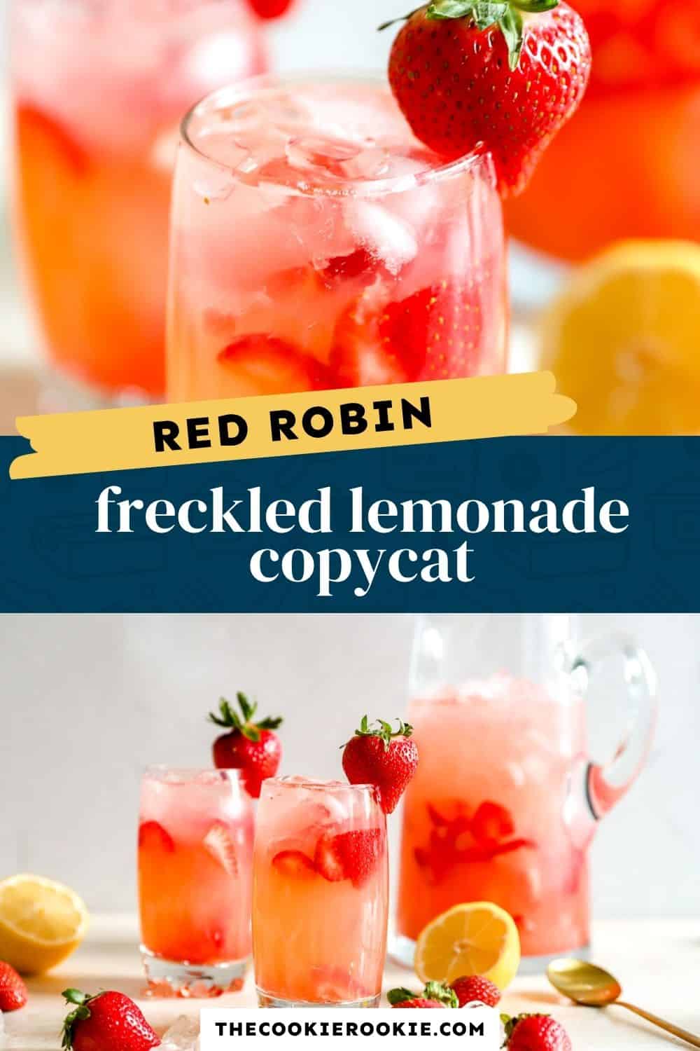 Immagine della spilla Red Robin Freckled Lemonade