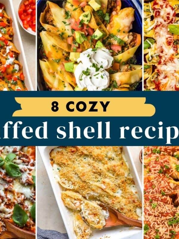 stuffed shells featured collage